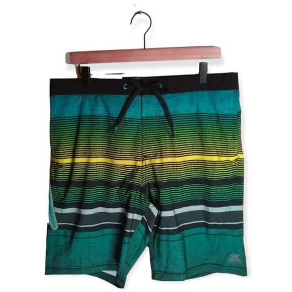 Zeroxposur Men's 50+ UV Protection Swim Trunks NWT Size M - Picture 1 of 6